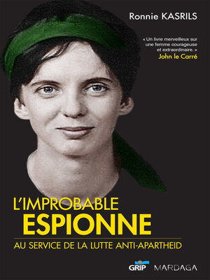 cover image of L'improbable espionne